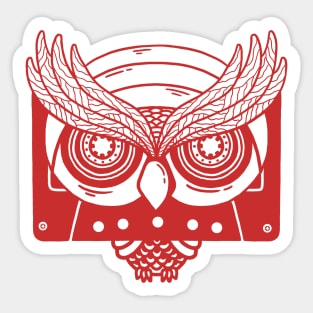 Owl anthem Sticker